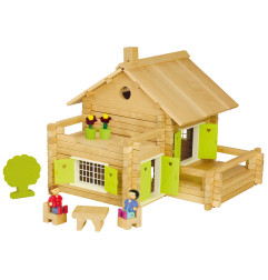 Jeu de construction Maison en Rondins JEUJURA