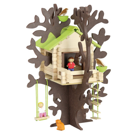 Jeu de construction Cabane dans les Arbres JEUJURA