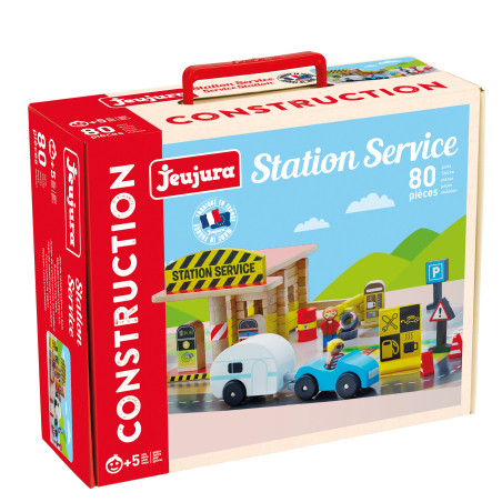 Jeu de construction Station Service JEUJURA