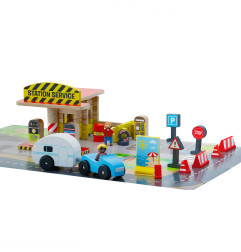 Jeu de construction Station Service JEUJURA