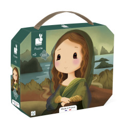 Puzzle inspiré de Leonard de Vinci JANOD, dès 6 ans