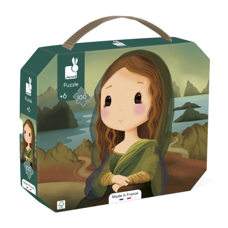 Puzzle inspiré de Leonard de Vinci JANOD, dès 6 ans