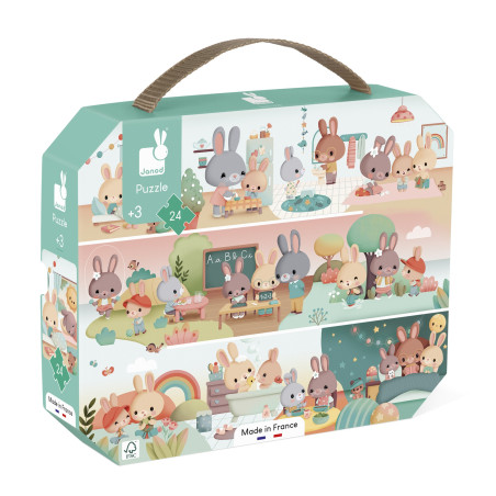 Puzzle Une Journée JANOD, dès 3 ans