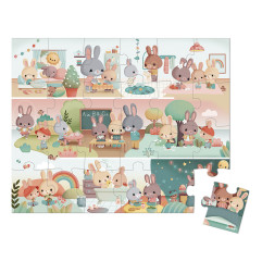 Puzzle Une Journée JANOD, dès 3 ans