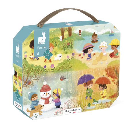 Puzzle Les Saisons JANOD, dès 4 ans
