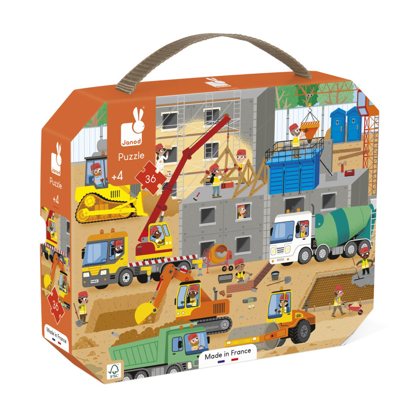 Puzzle Chantier JANOD, dès 4 ans