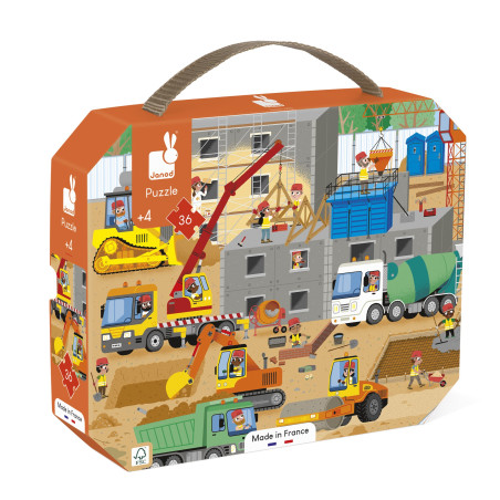 Puzzle Chantier JANOD, dès 4 ans