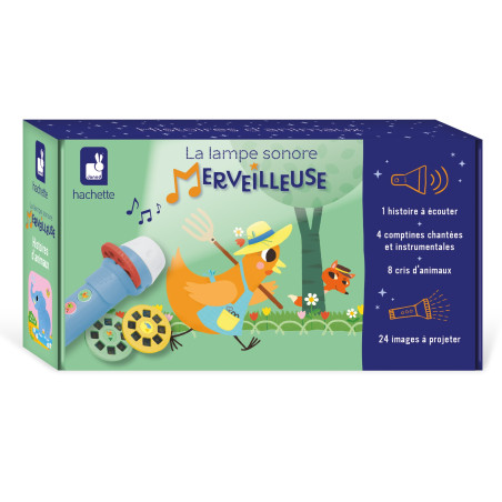 Lampe sonore merveilleuse JANOD, Animaux