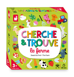 Jeu de Cherche et Trouve JANOD, La Ferme