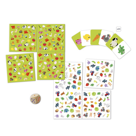 Jeu de Cherche et Trouve JANOD, La Ferme