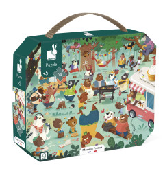 Puzzle La Cousinade des Ours JANOD, dès 5 ans