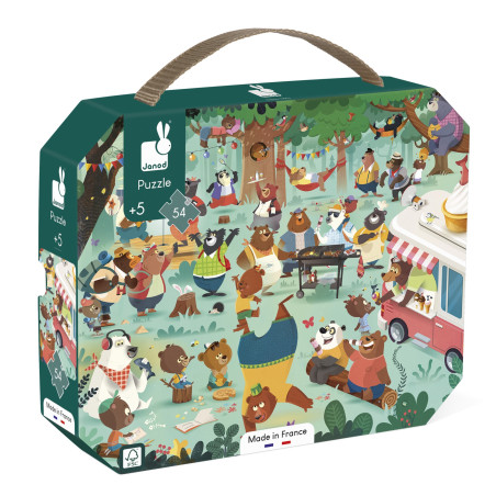 Puzzle La Cousinade des Ours JANOD, dès 5 ans