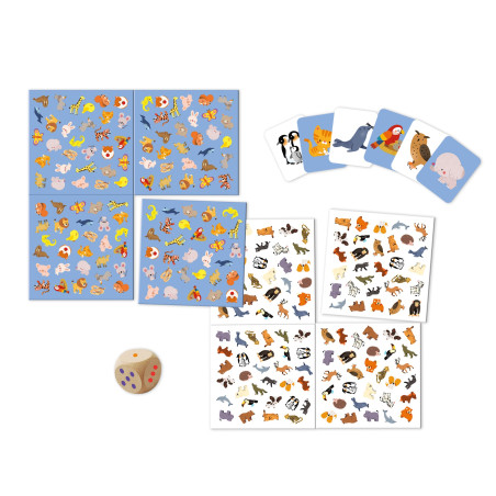 Jeu de Cherche et Trouve JANOD, Les Animaux