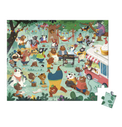 Puzzle La Cousinade des Ours JANOD, dès 5 ans