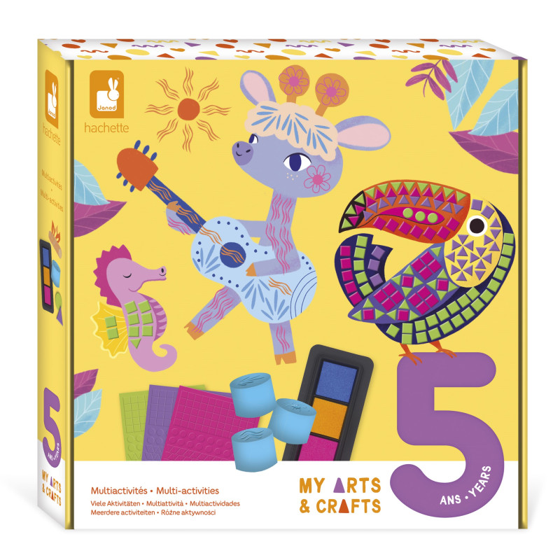 Coffret créatif multiactivités JANOD, 5 ans