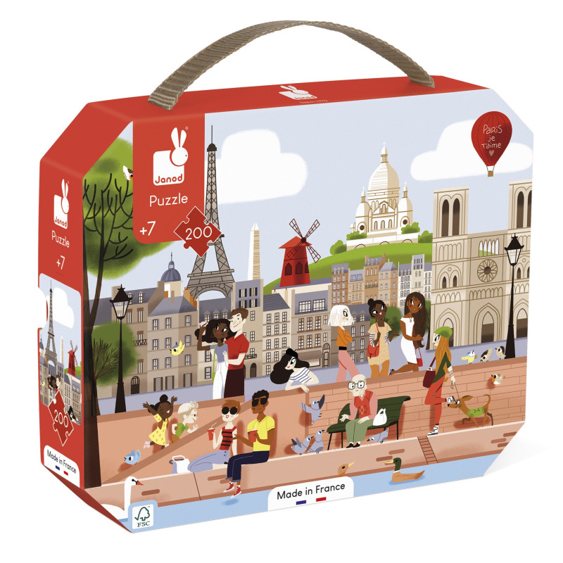 Puzzle Paris JANOD, dès 7 ans