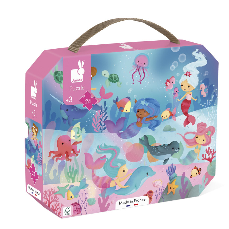 Puzzle Sirènes JANOD, dès 3 ans