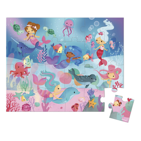 Puzzle Sirènes JANOD, dès 3 ans