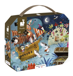 Puzzle La Chasse au Trésor JANOD, dès 4 ans