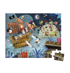 Puzzle La Chasse au Trésor JANOD, dès 4 ans