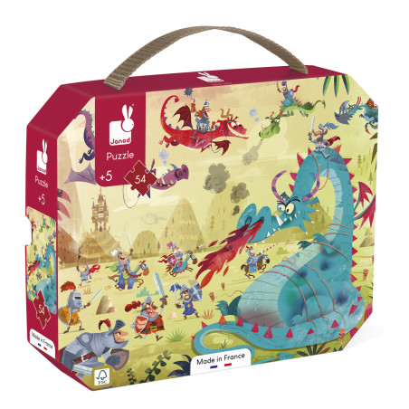 Puzzle Dragons JANOD, dès 5 ans