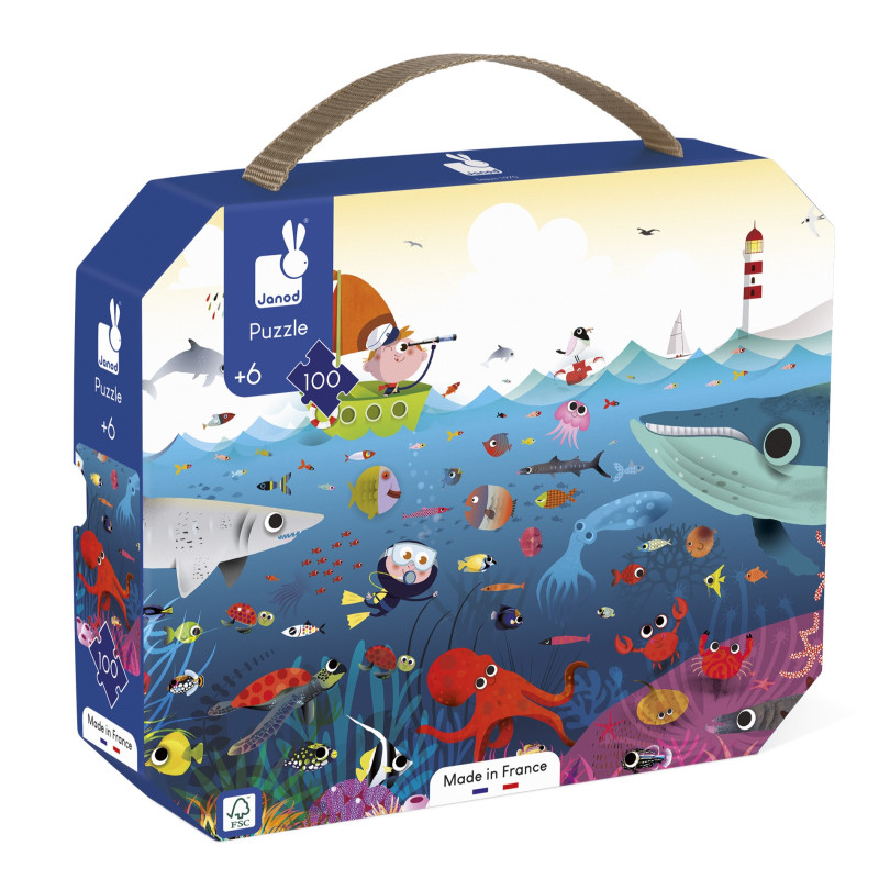 Puzzle Le Monde Sous-Marin JANOD, dès 6 ans