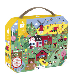 Puzzle d'observation La Ferme JANOD, dès 3 ans