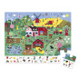 Puzzle d'observation La Ferme JANOD, dès 3 ans