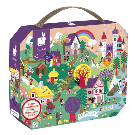 Puzzle d'observation Les Contes JANOD, dès 3 ans