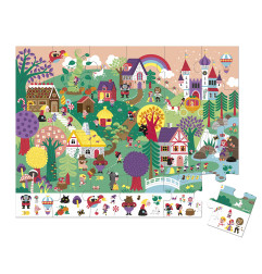 Puzzle d'observation Les Contes JANOD, dès 3 ans