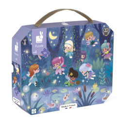 Puzzle Fées et Nénuphars JANOD, dès 4 ans