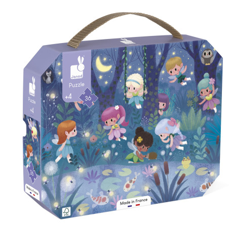 Puzzle Fées et Nénuphars JANOD, dès 4 ans
