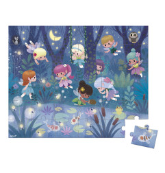 Puzzle Fées et Nénuphars JANOD, dès 4 ans