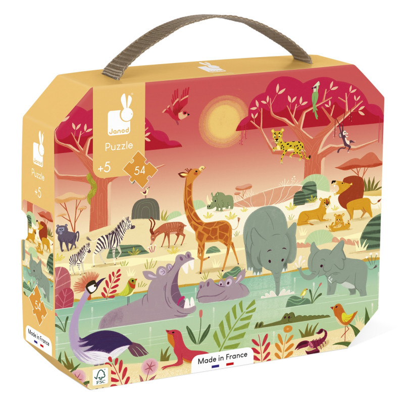 Puzzle Réserve Animalière JANOD, dès 5 ans