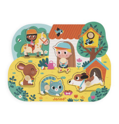 Puzzle Campagne JANOD, dès 18 mois