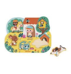 Puzzle Campagne JANOD, dès 18 mois