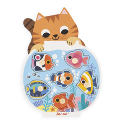 Puzzle Aquarium JANOD, dès 18 mois