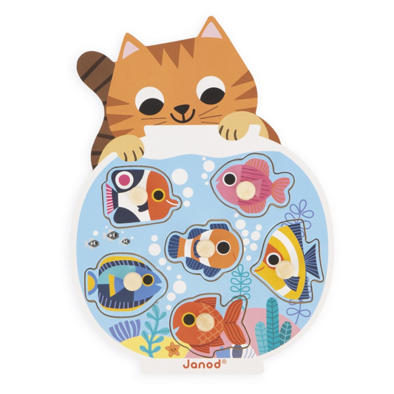 Puzzle Aquarium JANOD, dès 18 mois
