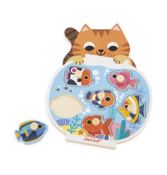 Puzzle Aquarium JANOD, dès 18 mois