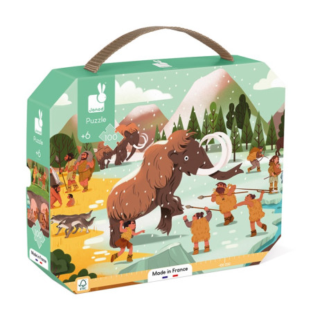 Puzzle Frise Préhistorique JANOD, dès 6 ans