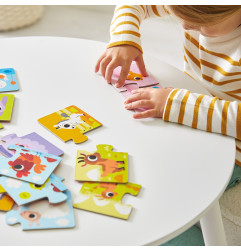 Puzzle Parents et Bébés Animaux JANOD, dès 2 ans