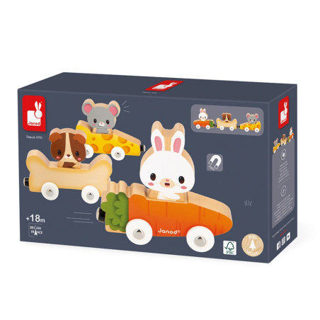 Animaux de la Ferme magnétiques JANOD