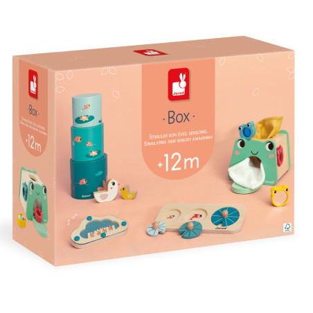 Box d'éveil sensoriel JANOD, dès 12 mois