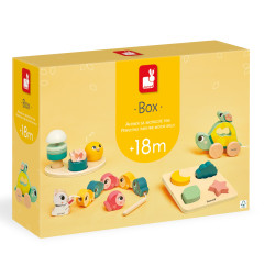 Box d'apprentissage motricité fine JANOD, dès 18 mois