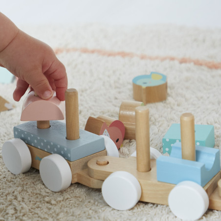 Petit Train en Bois JANOD