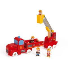 Camion de pompiers géant Story JANOD