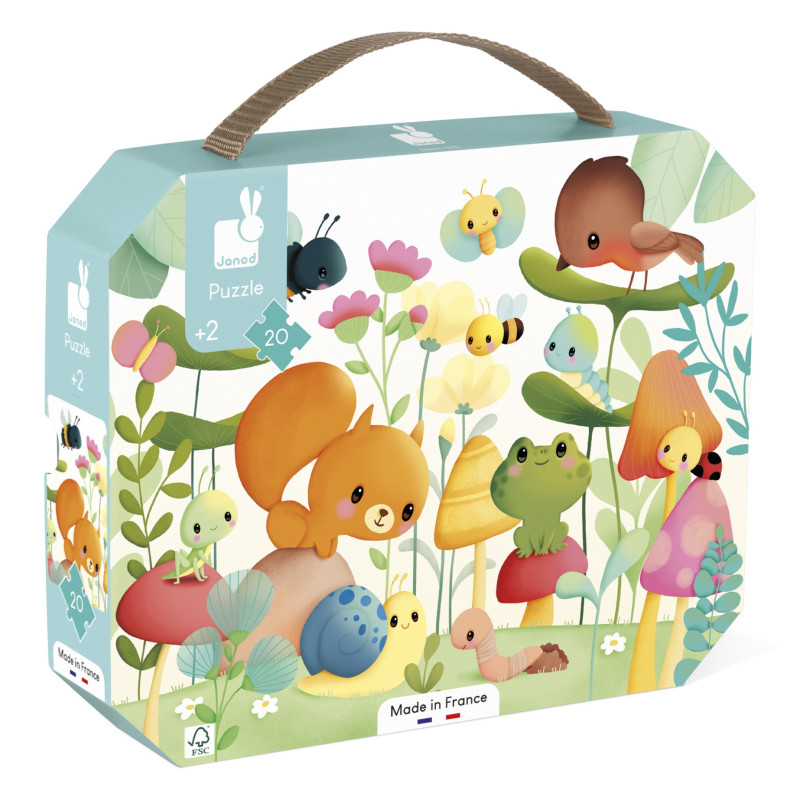 Puzzle les Compagnons du Jardin JANOD, dès 2 ans