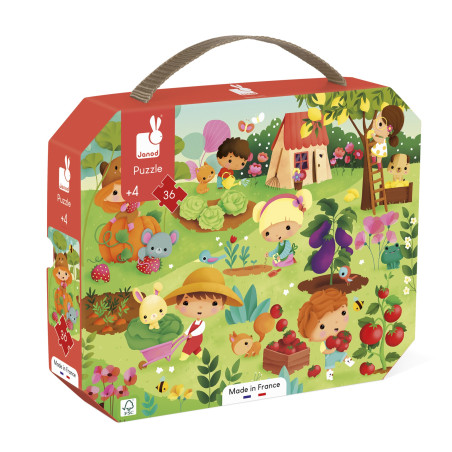 Puzzle Potager JANOD, dès 4 ans