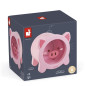 Tirelire cochon rose JANOD