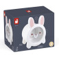 Tirelire lapin blanc JANOD